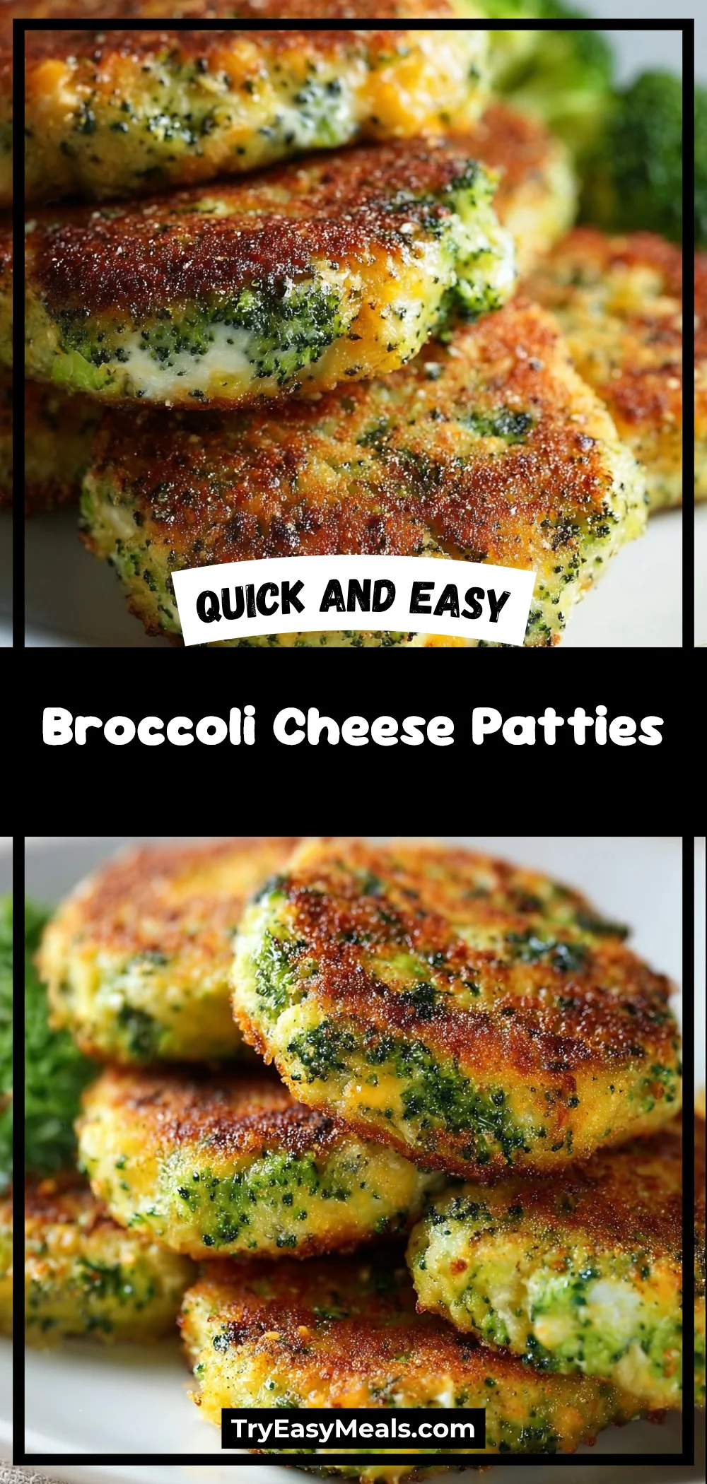 Broccoli Cheese Patties