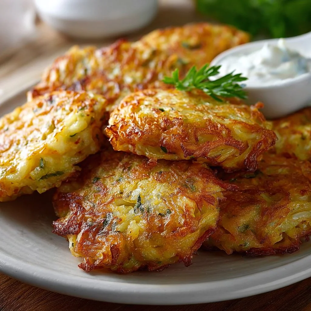 Cabbage and Onion Fritters