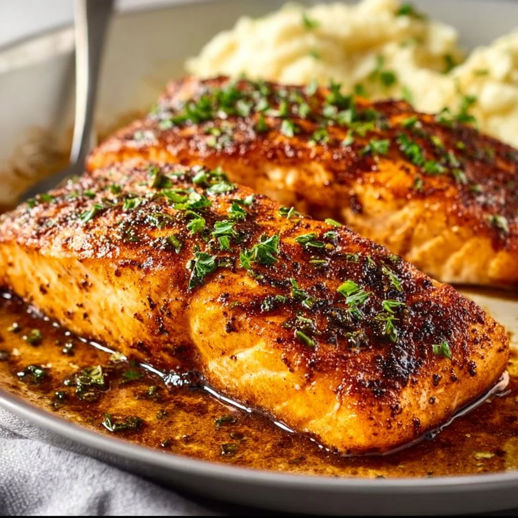 Cajun Honey Butter Salmon