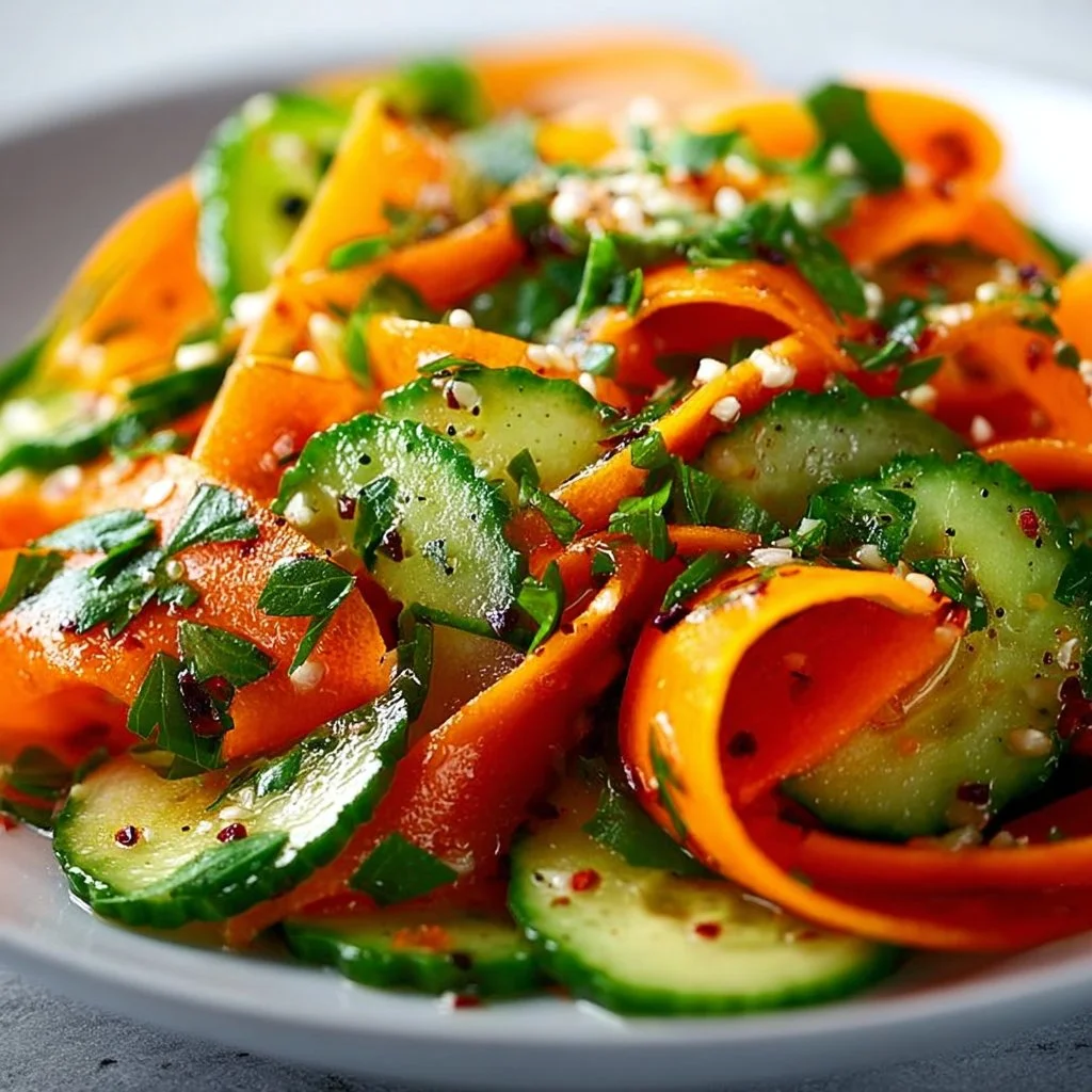 Carrot & Cucumber Salad