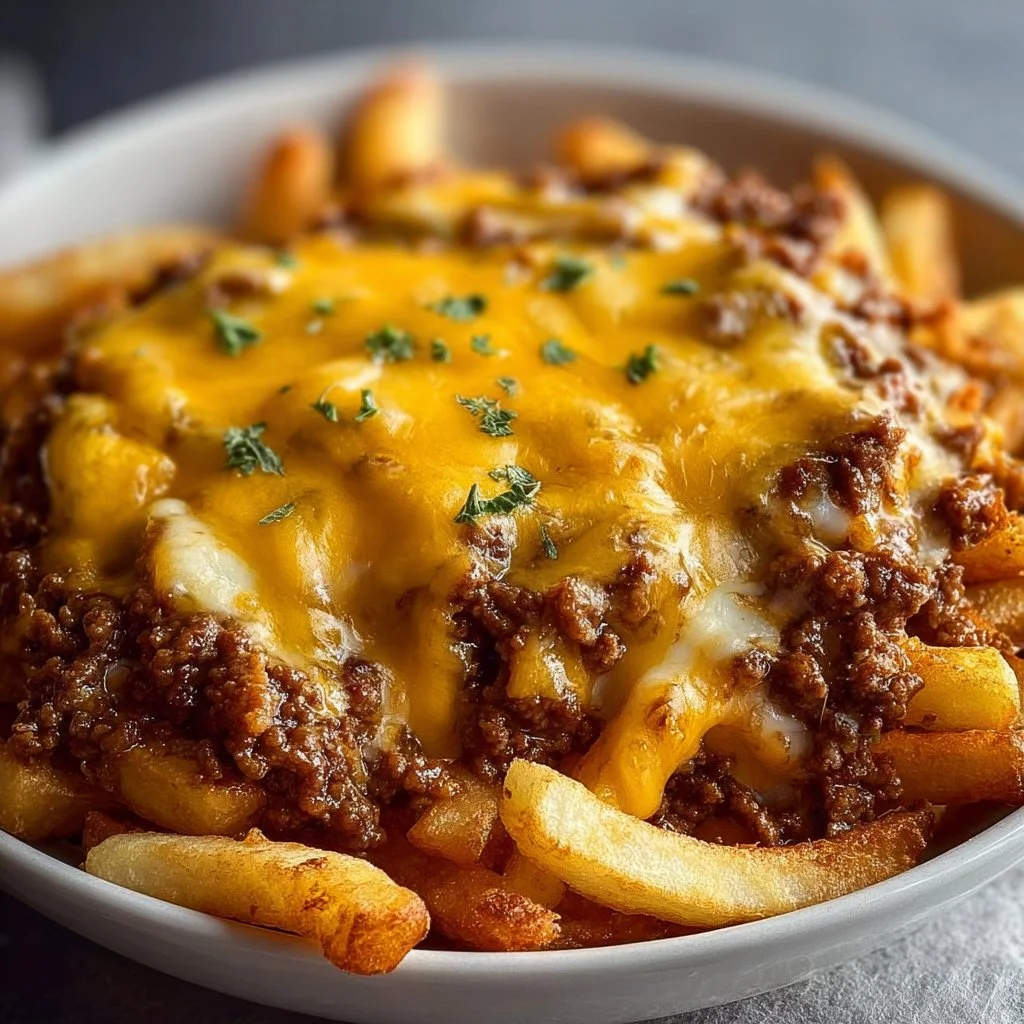 Cheeseburger French Fry Casserole