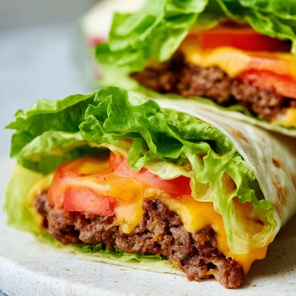 Cheeseburger Wraps