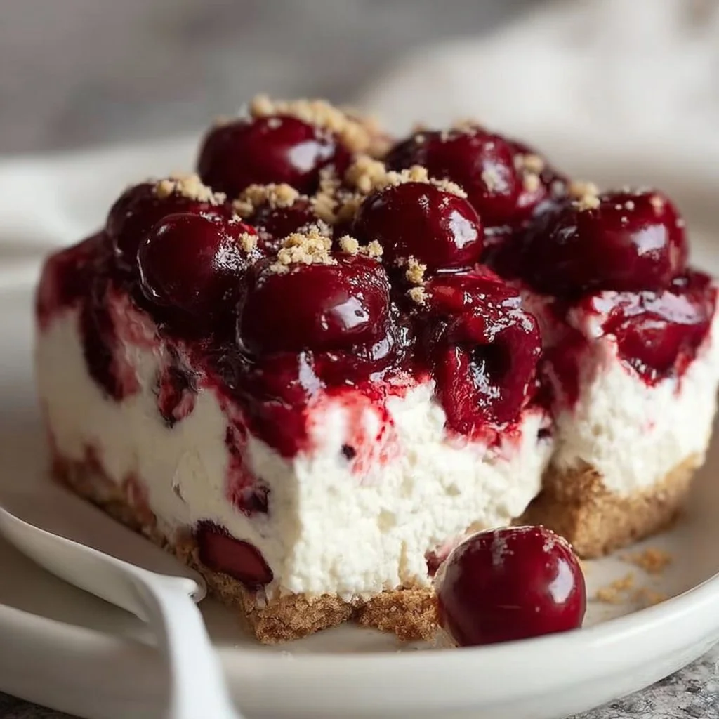 Cherry Cheesecake Fluff Recipe: Easy No-Bake Dessert