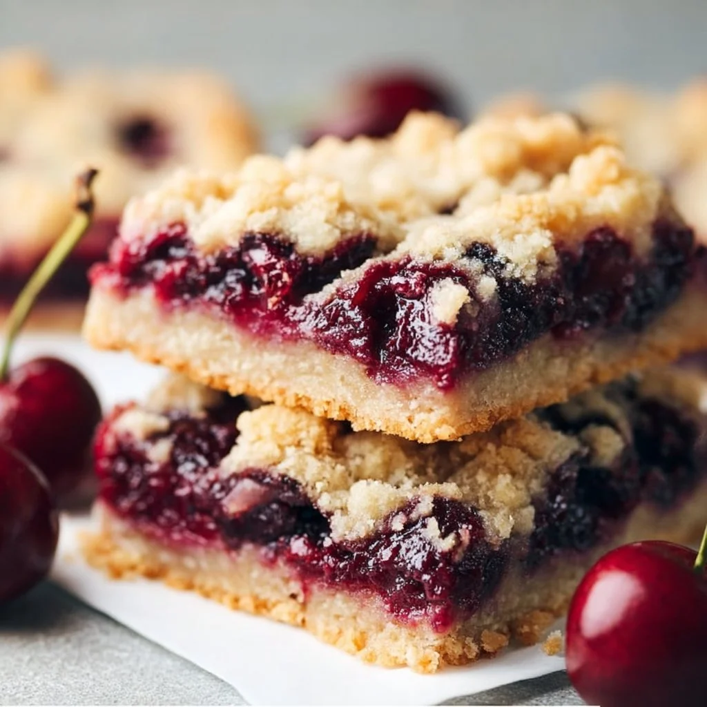 Cherry Crumb Bars
