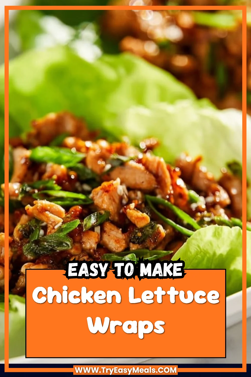 Chicken Lettuce Wraps