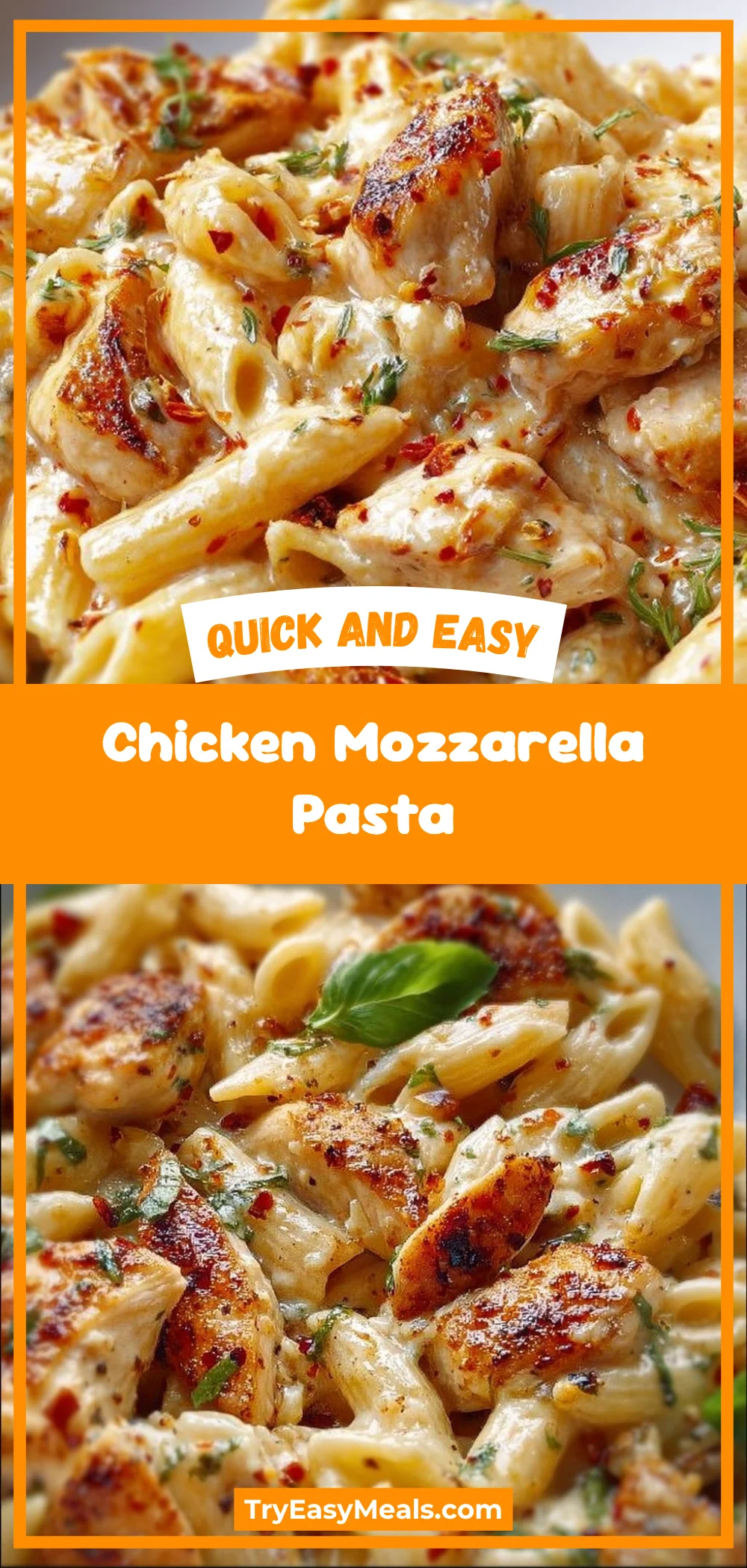 Chicken Mozzarella Pasta