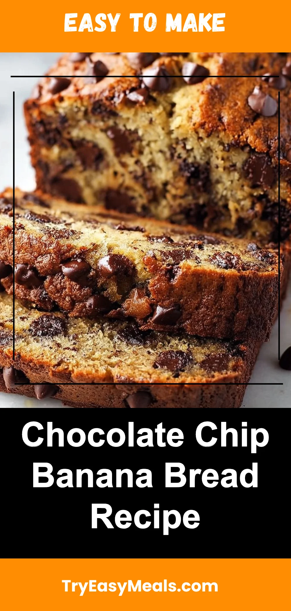 Chocolate Chip Banana Bread Recipe