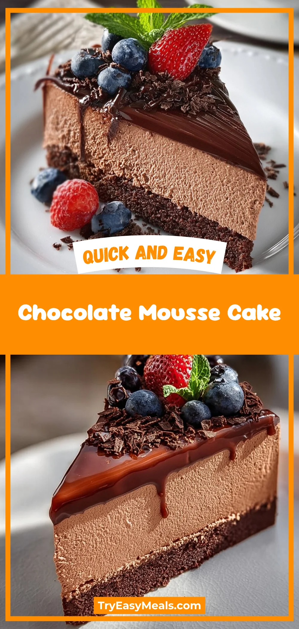 Chocolate Mousse Cake