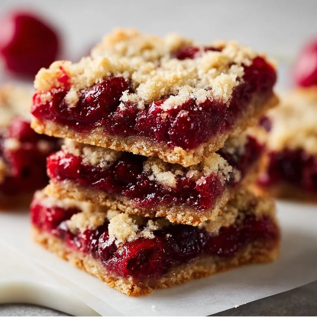 Christmas Cherry Bars