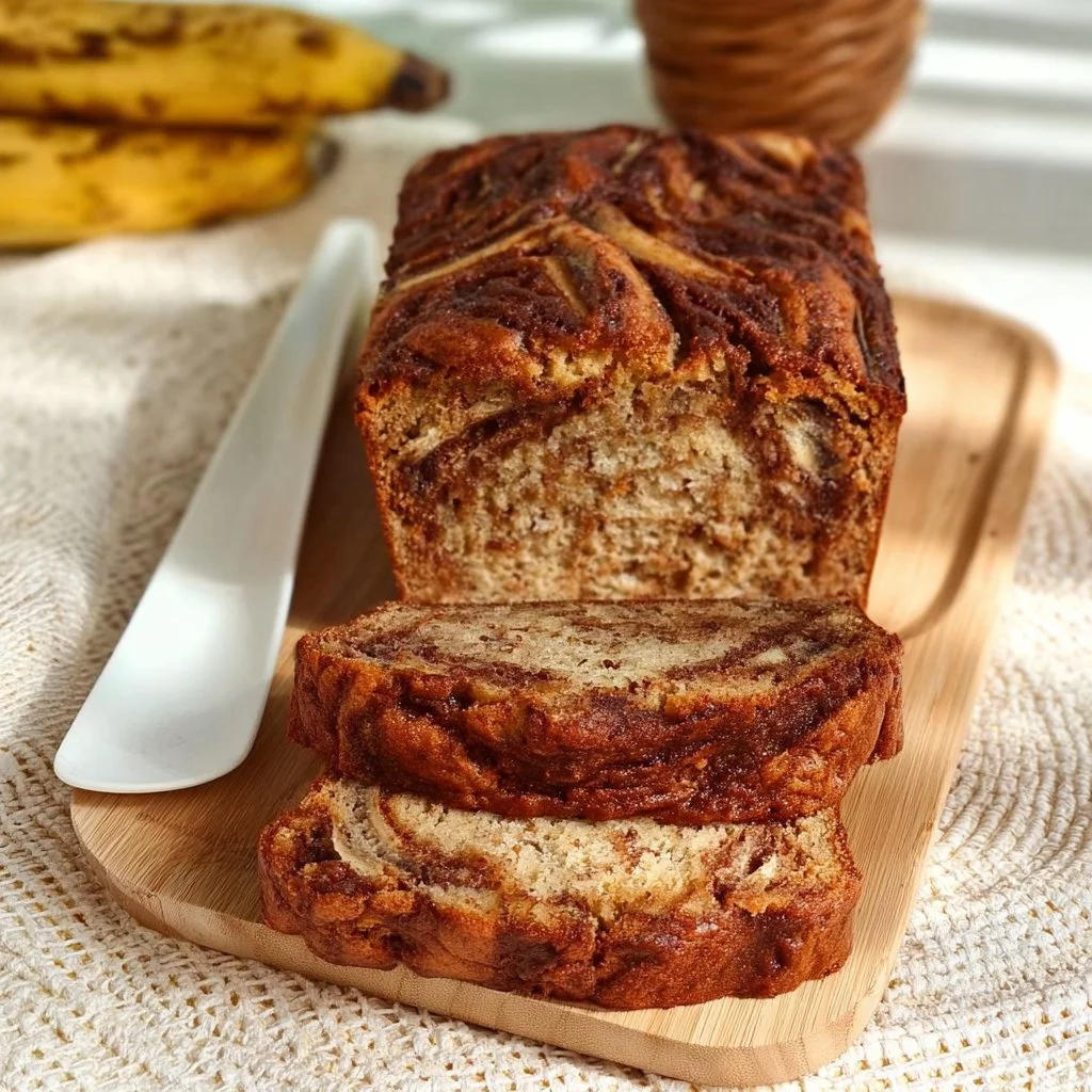 Cinnamon Swirl Banana Bread