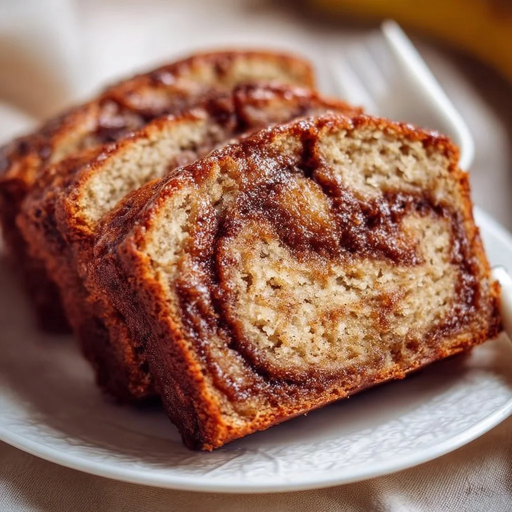 Cinnamon Swirl Banana Bread