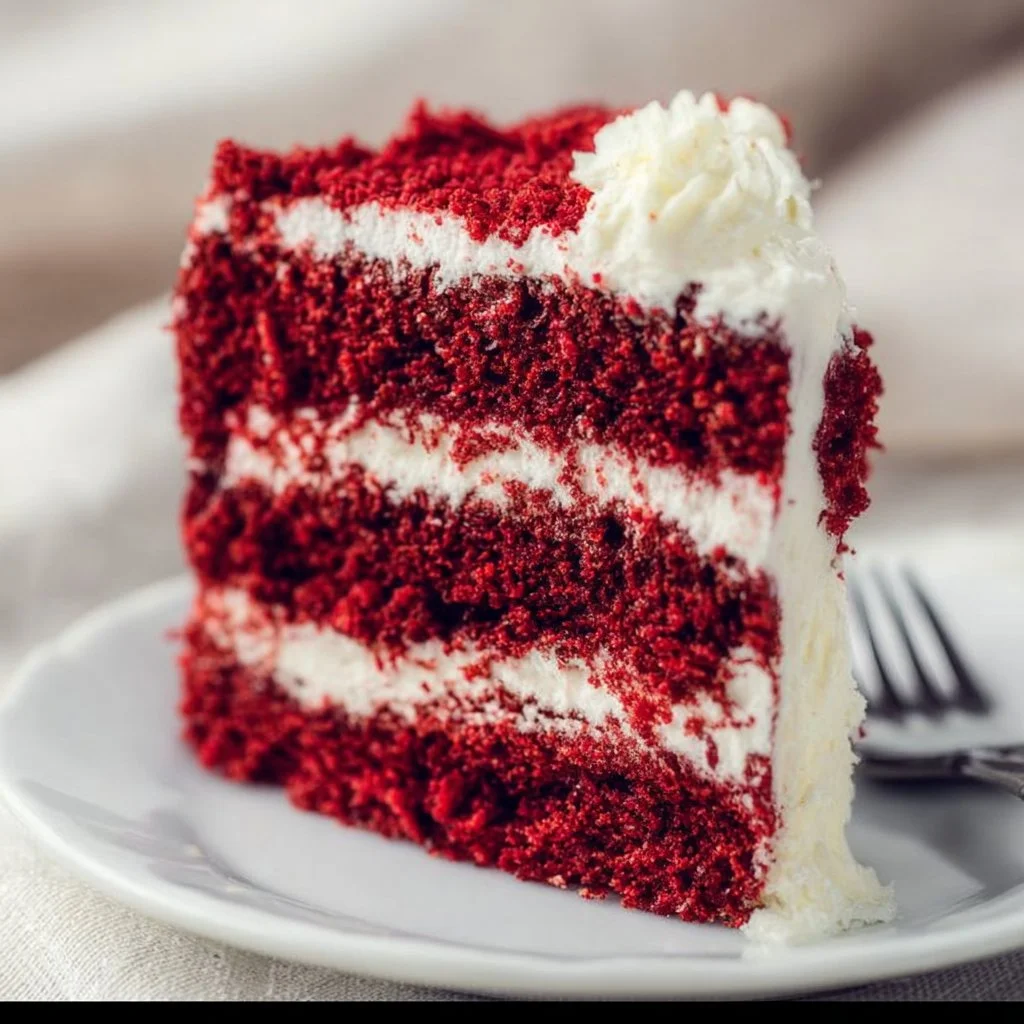Classic Homemade Red Velvet Cake
