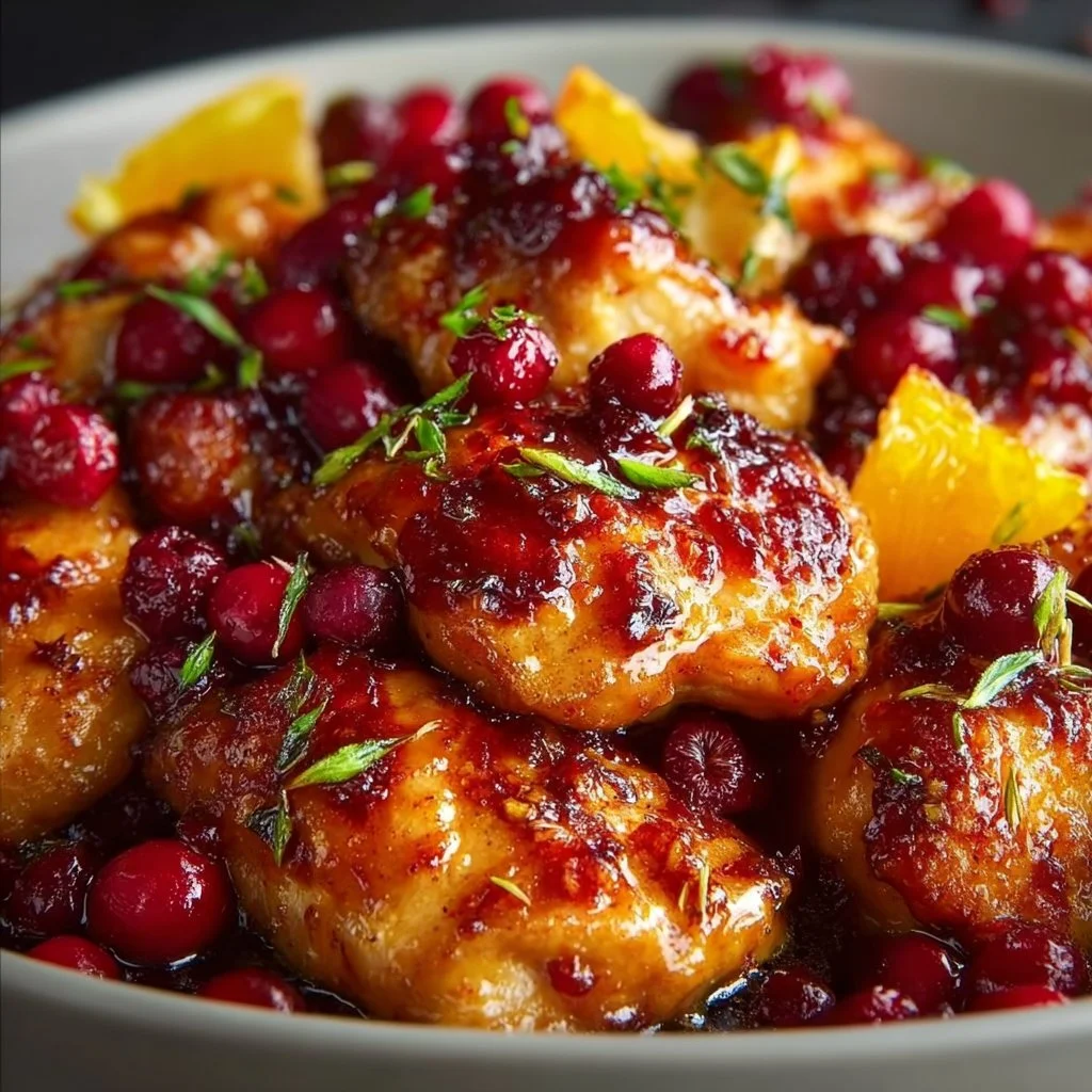 Cranberry Orange Chicken