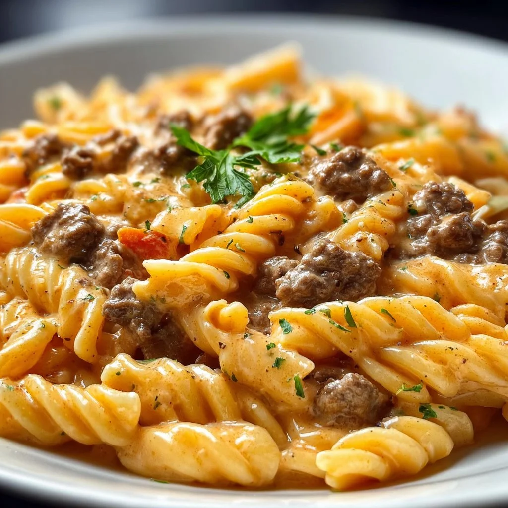 Creamy Beef Pasta