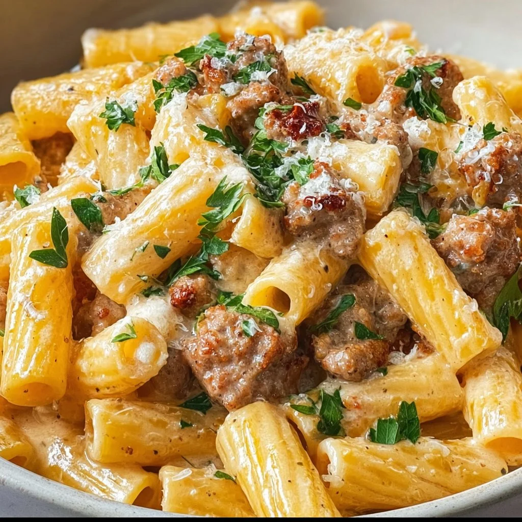 Creamy Italian Sausage Rigatoni