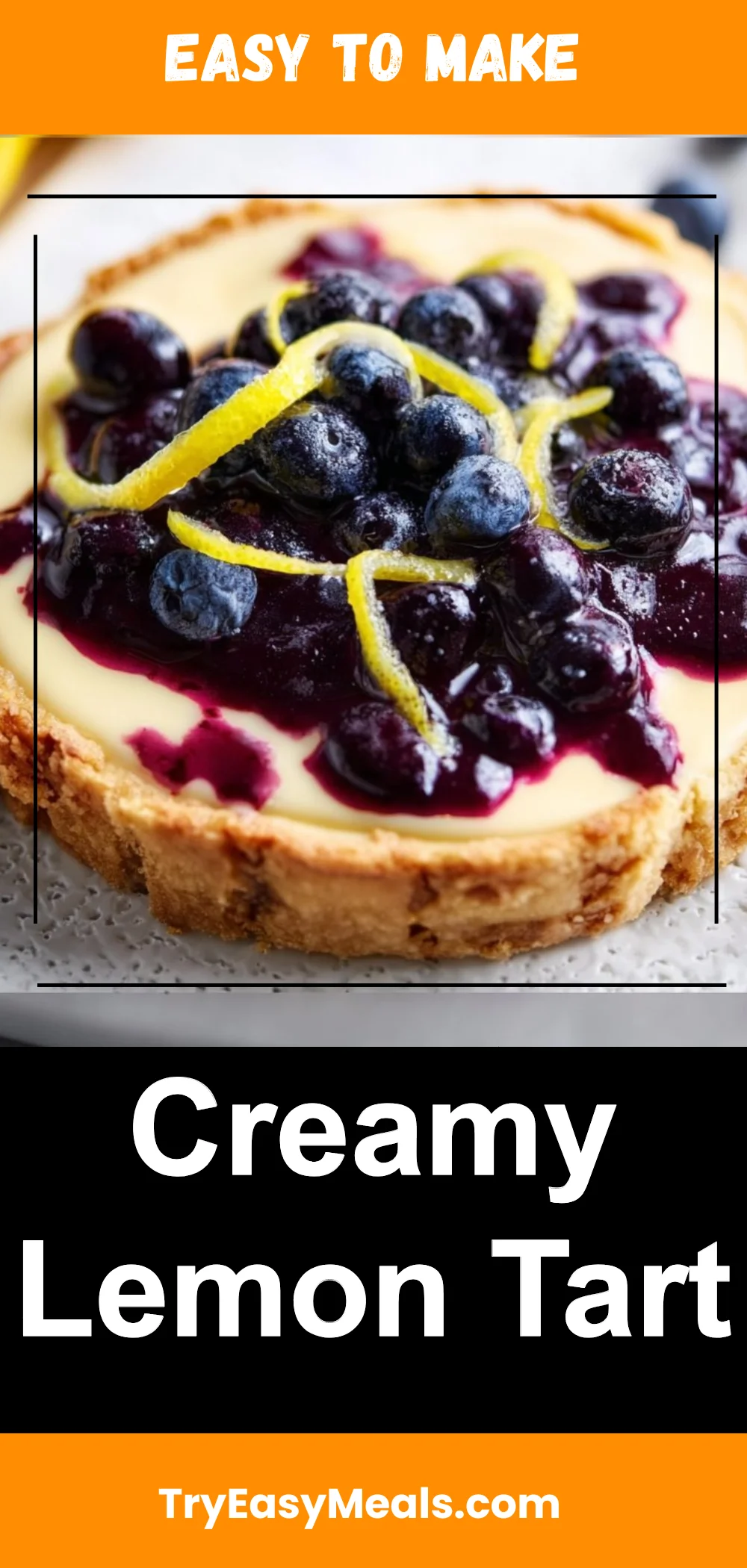 Creamy Lemon Tart