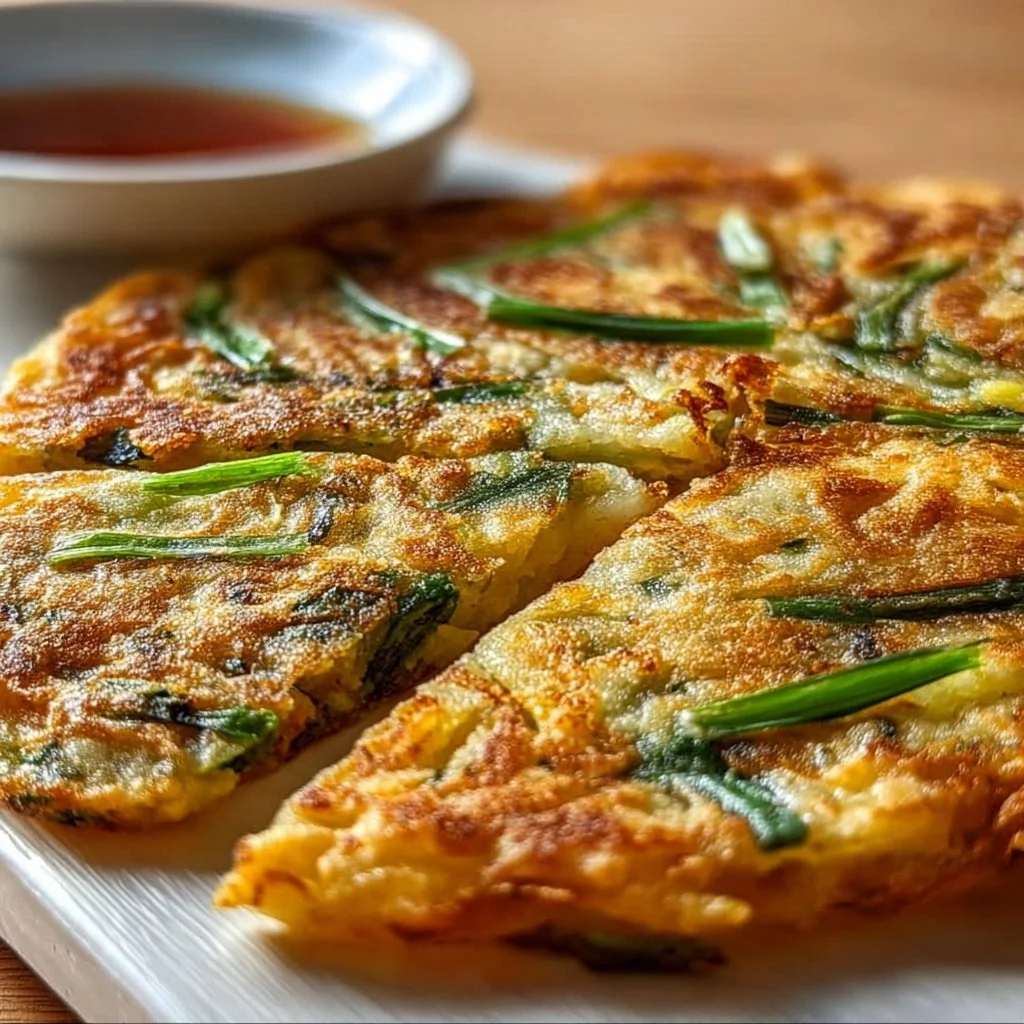 Crispy Korean Spring Onion Pancake