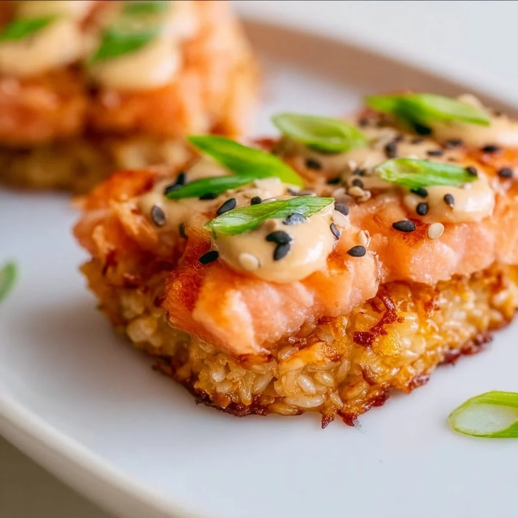 Crispy Rice Salmon