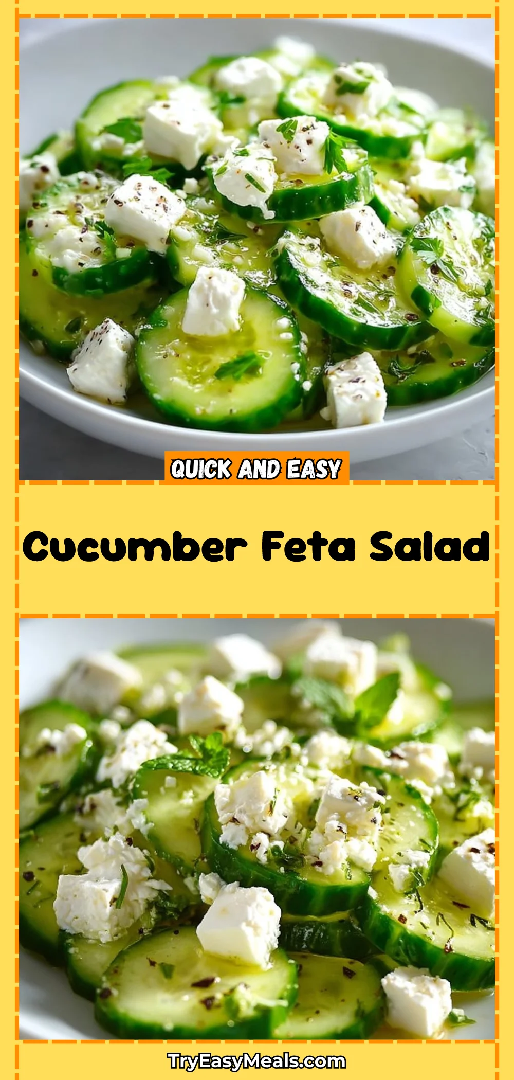 Cucumber Feta Salad