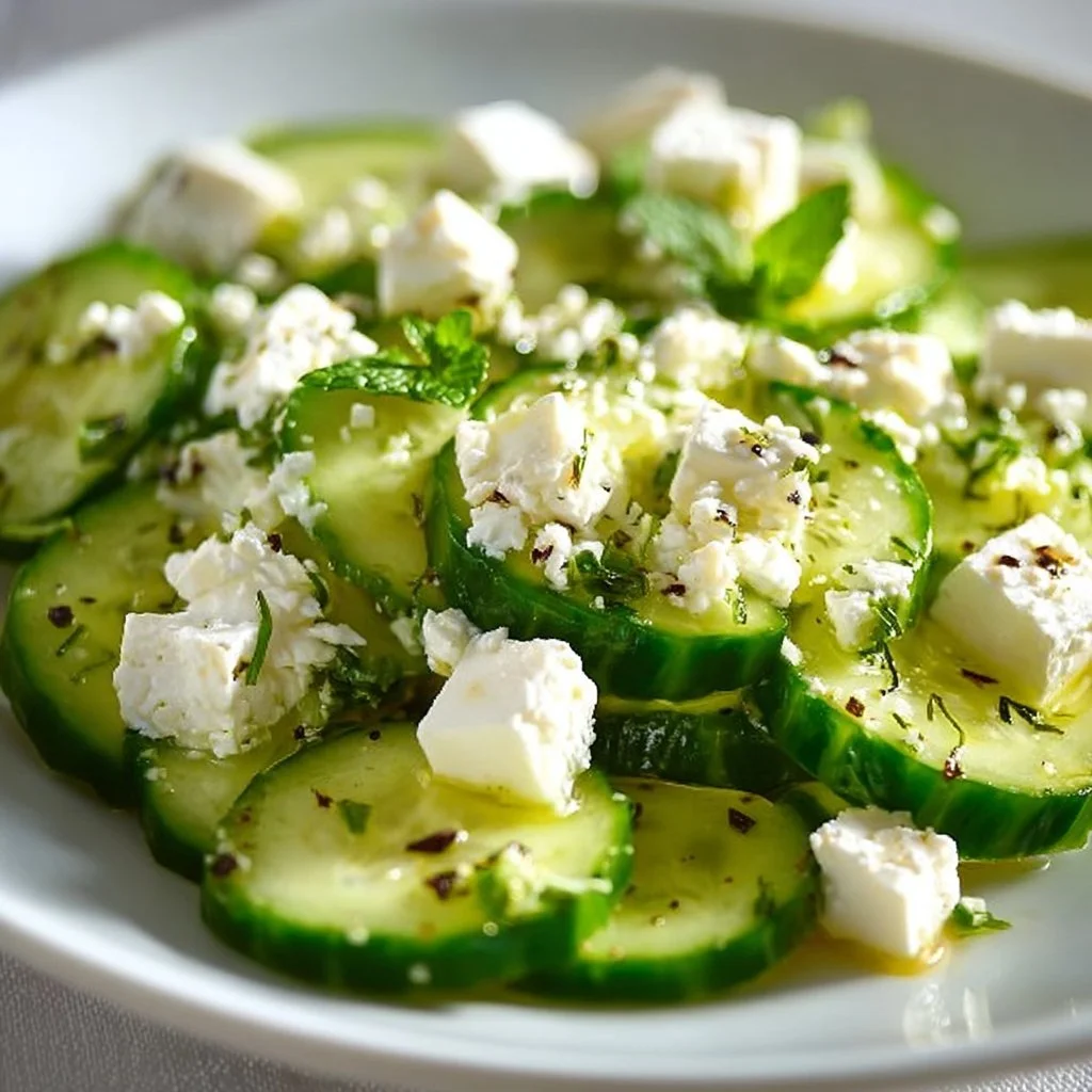 Cucumber Feta Salad