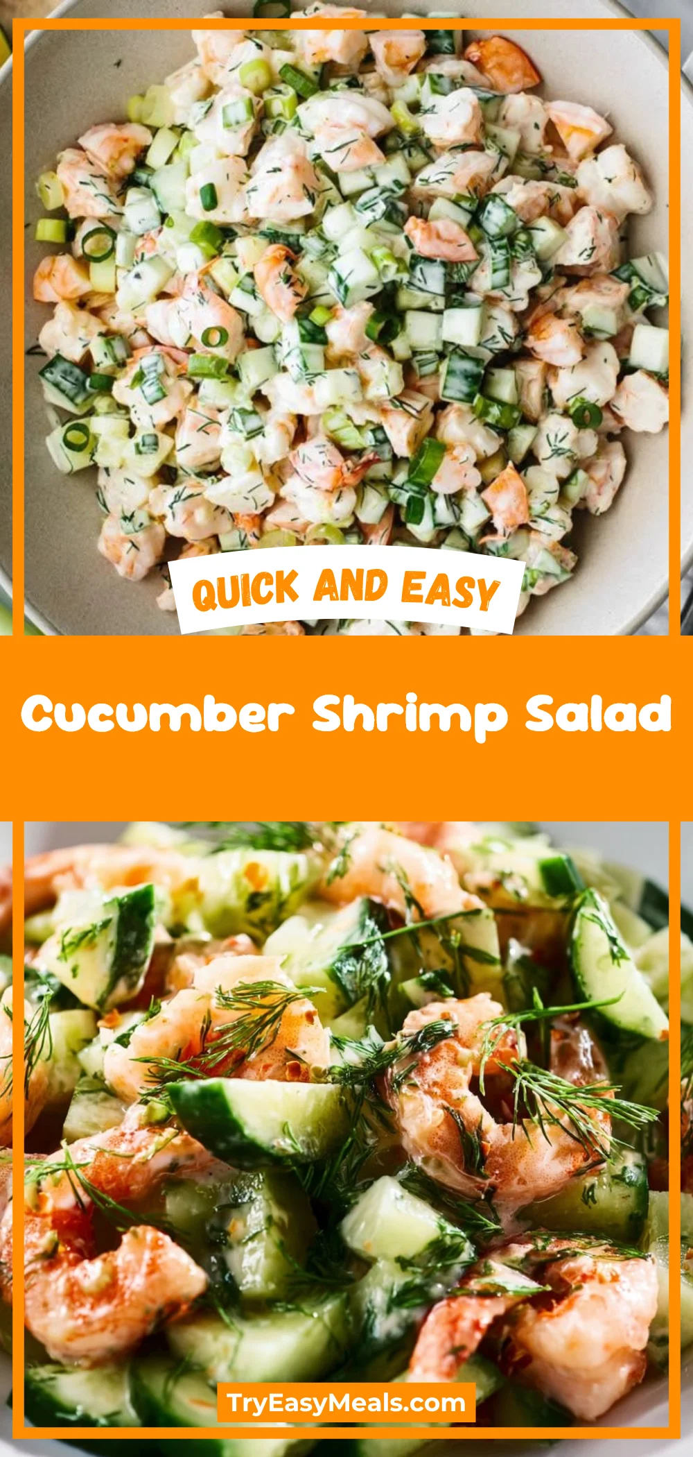 Cucumber Shrimp Salad