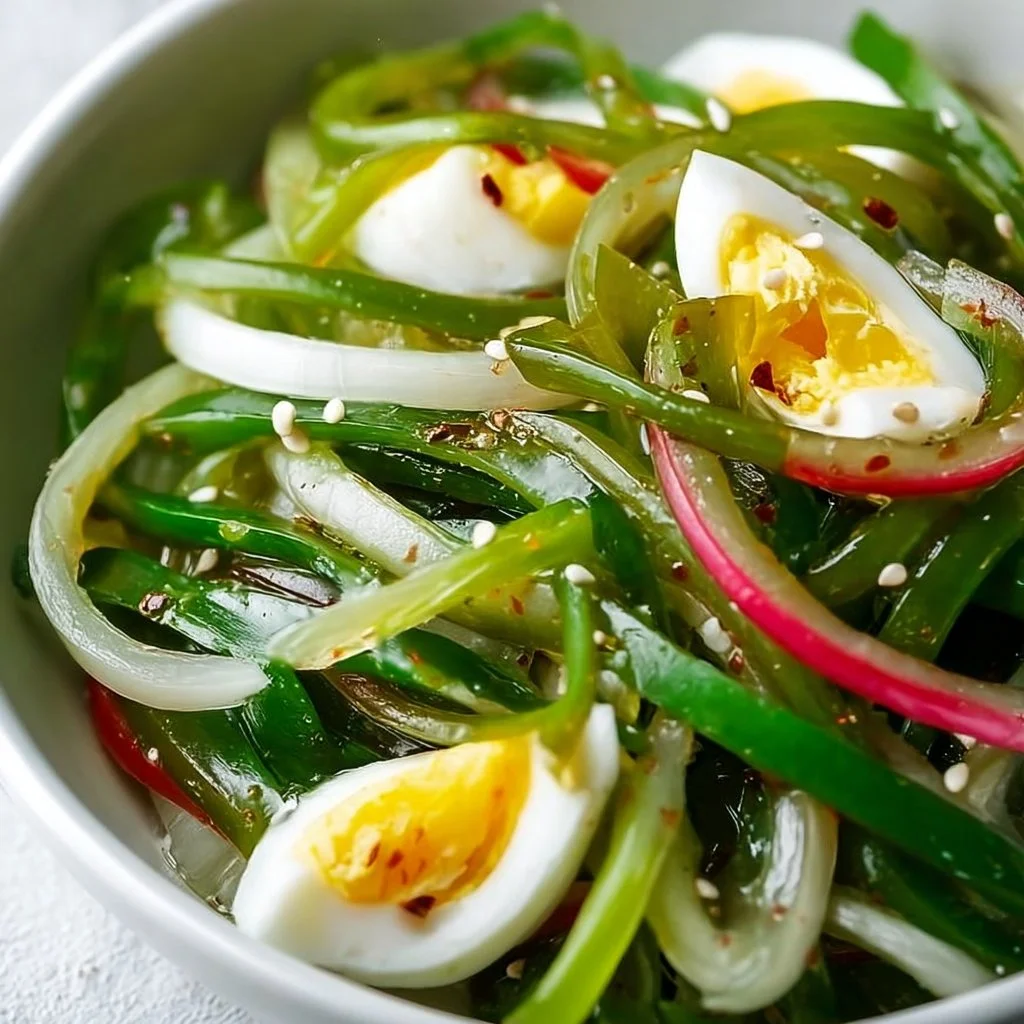 Easter Spring Onions Salad