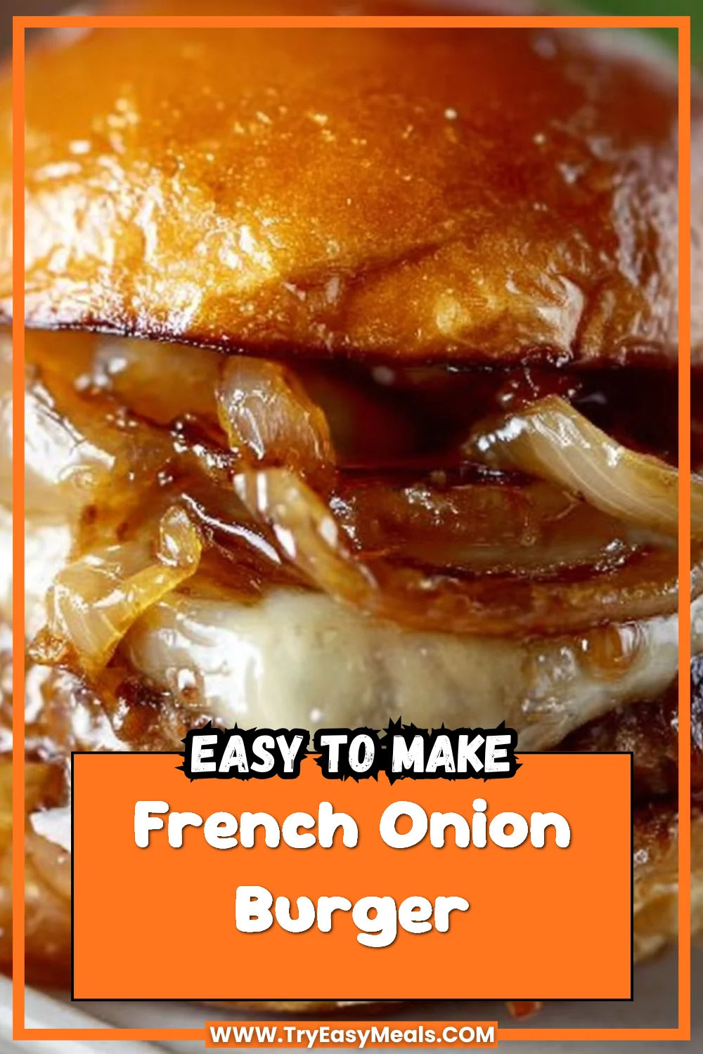 French Onion Burger