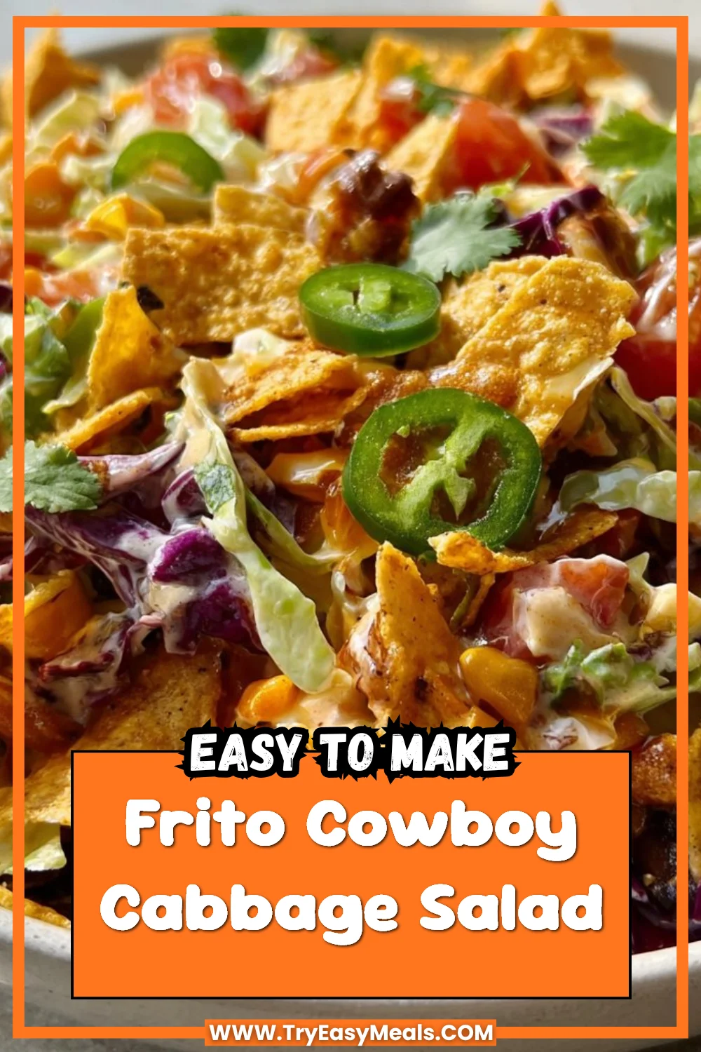 Frito Cowboy Cabbage Salad