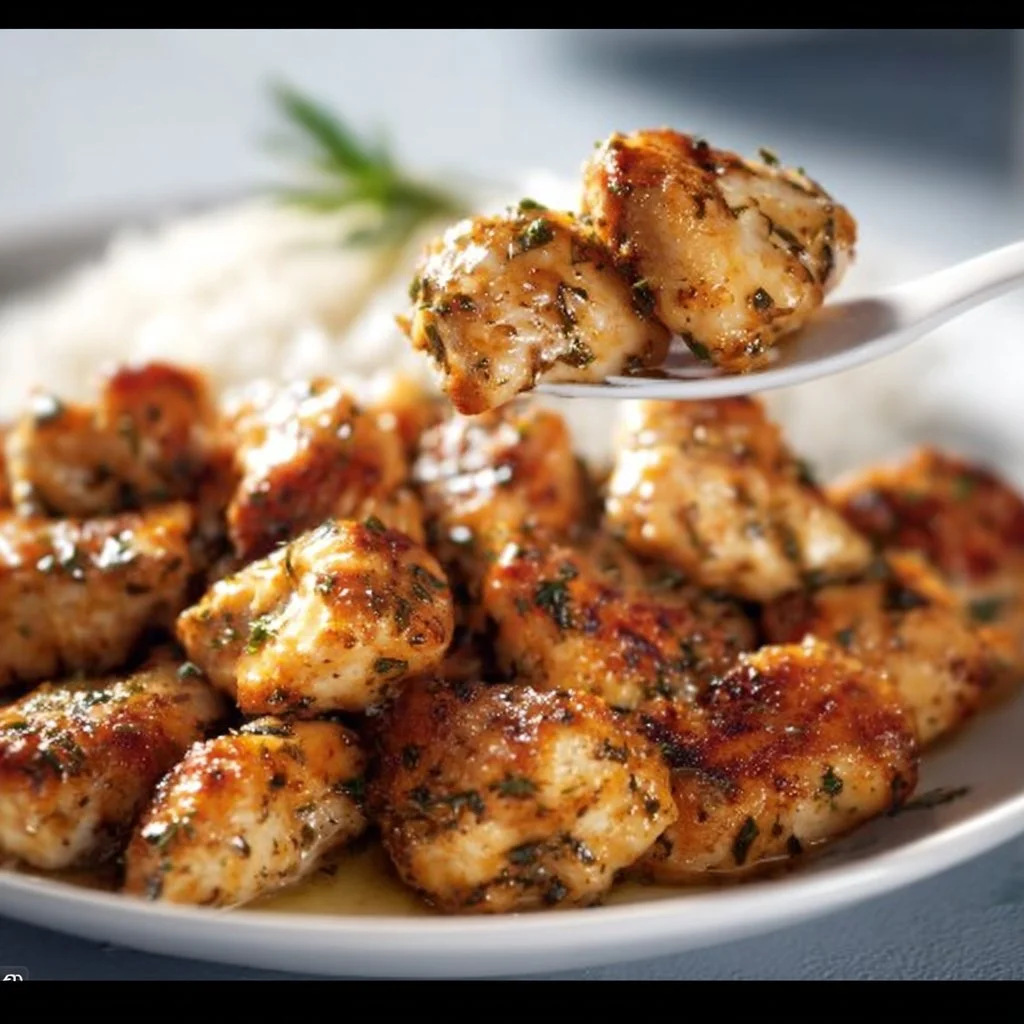 Garlic Butter Chicken Bites