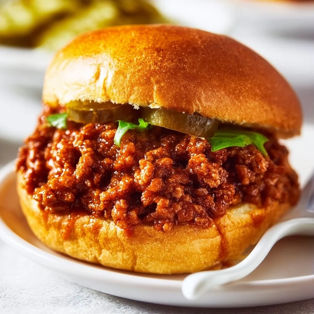 Homemade Sloppy Joes