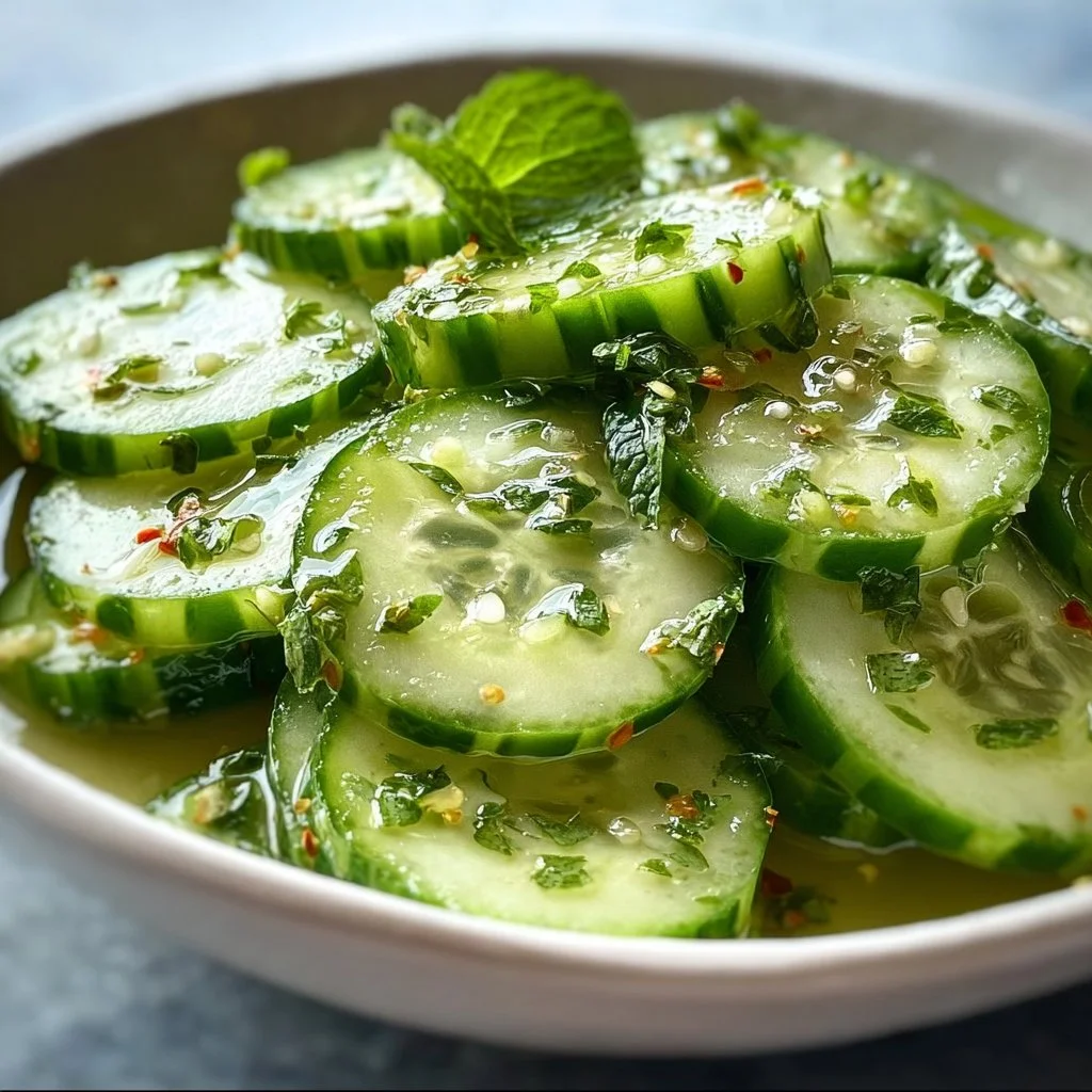 Honey-Lime Cucumber Salad