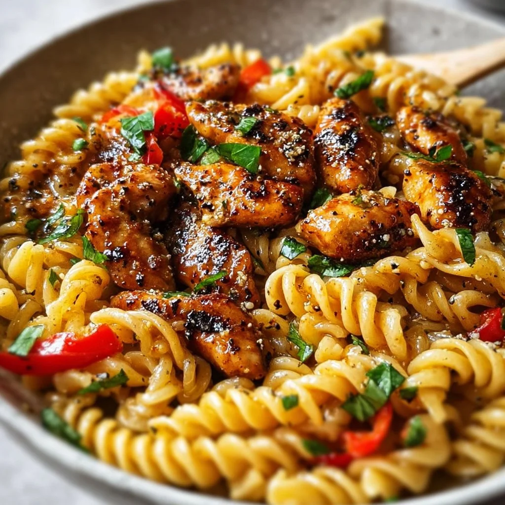 Honey Pepper Chicken Pasta