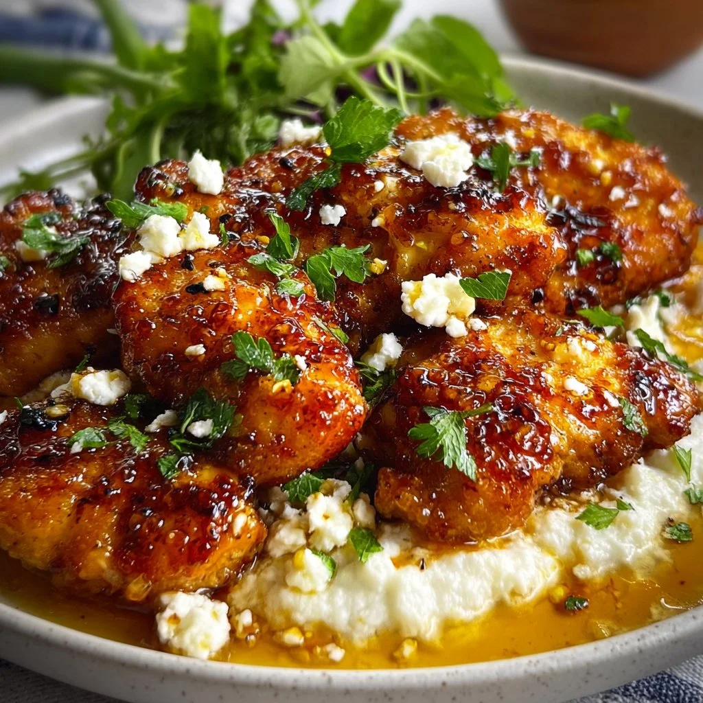 Hot Honey Feta Chicken