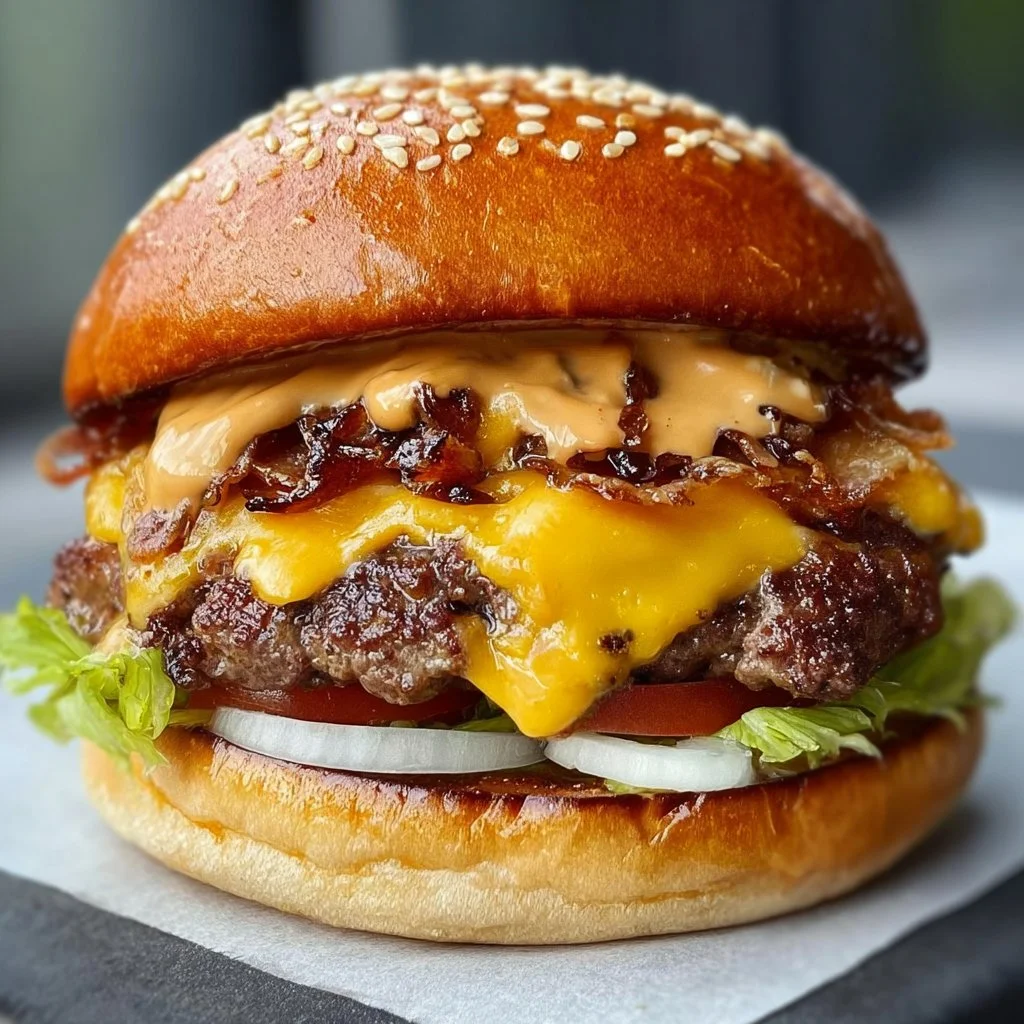 Juicy Smash Burger Recipe