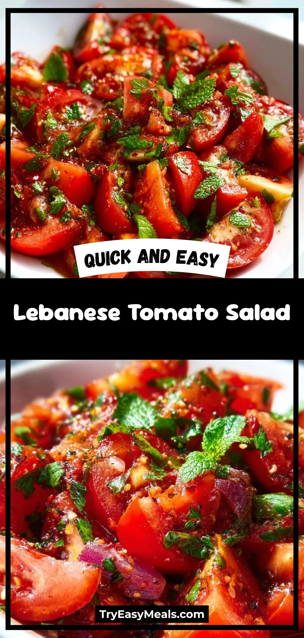 Lebanese Tomato Salad