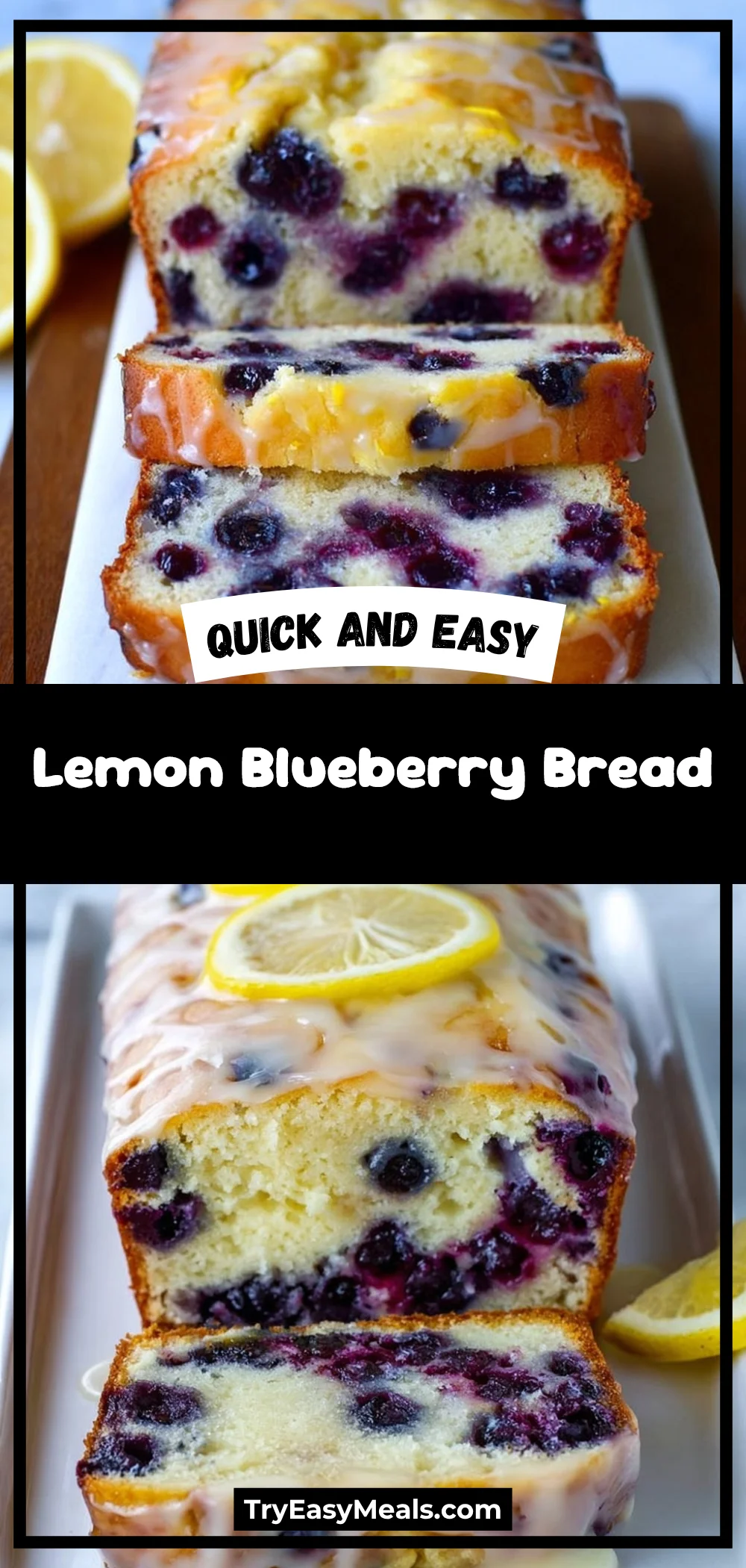 Lemon Blueberry Bread