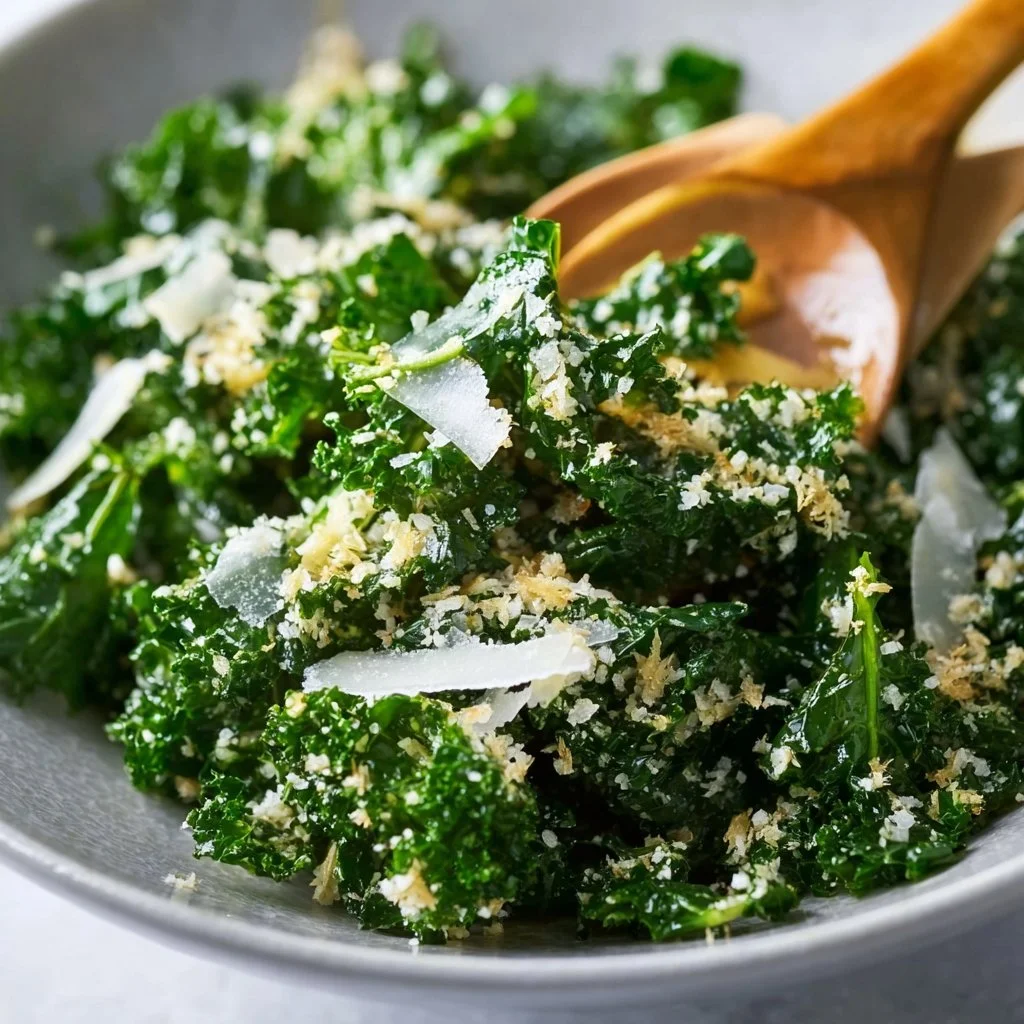 Lemon Parmesan Kale Salad