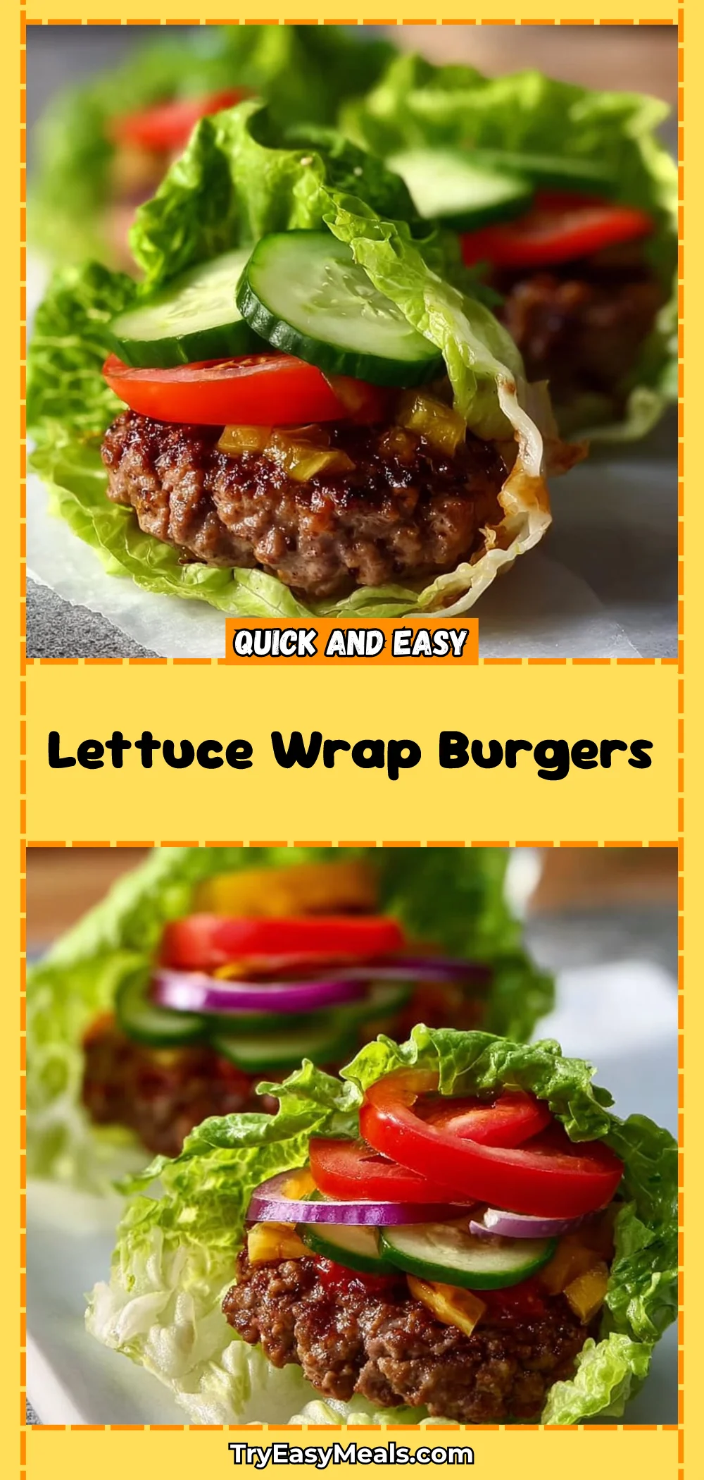 Lettuce Wrap Burgers