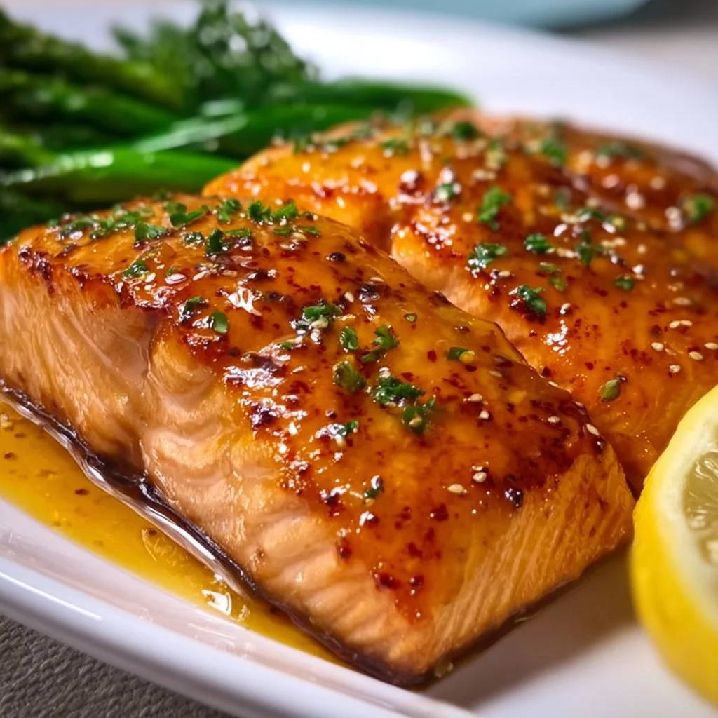 Maple Dijon Baked Salmon