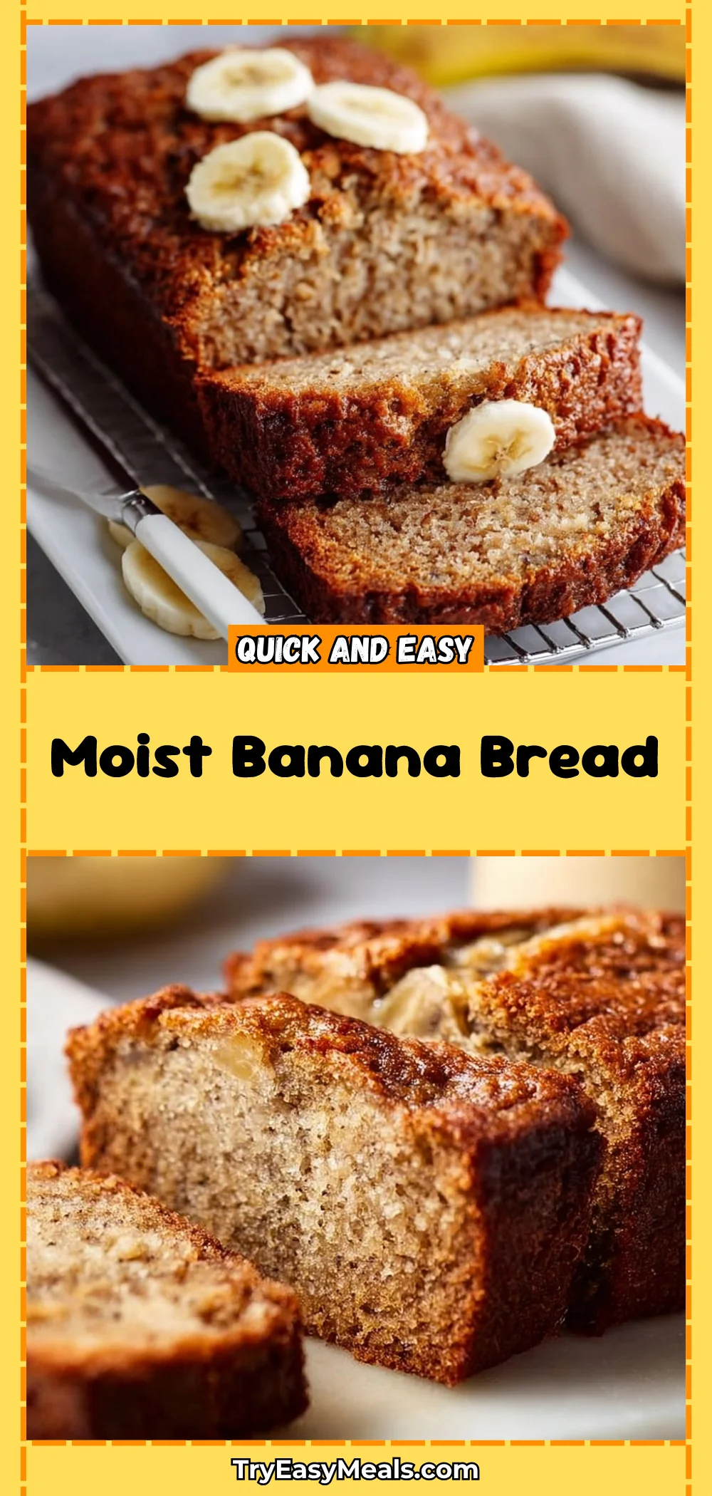 Moist Banana Bread