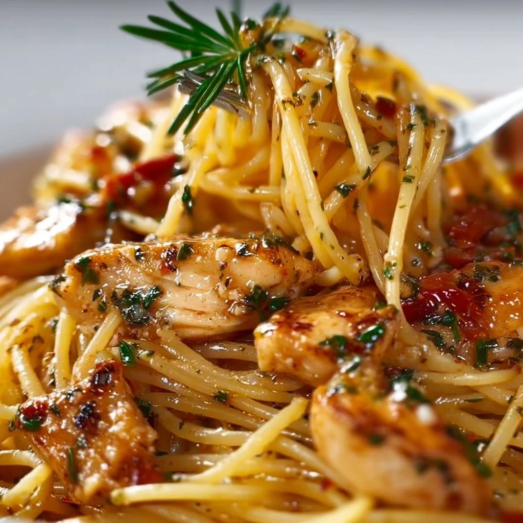Monterey Chicken Spaghetti