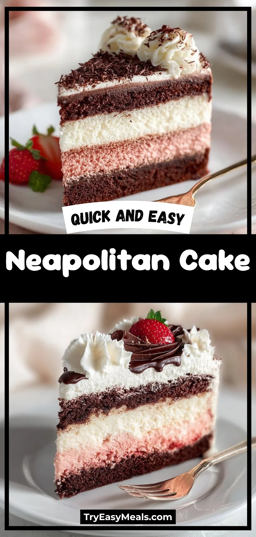 Neapolitan Cake
