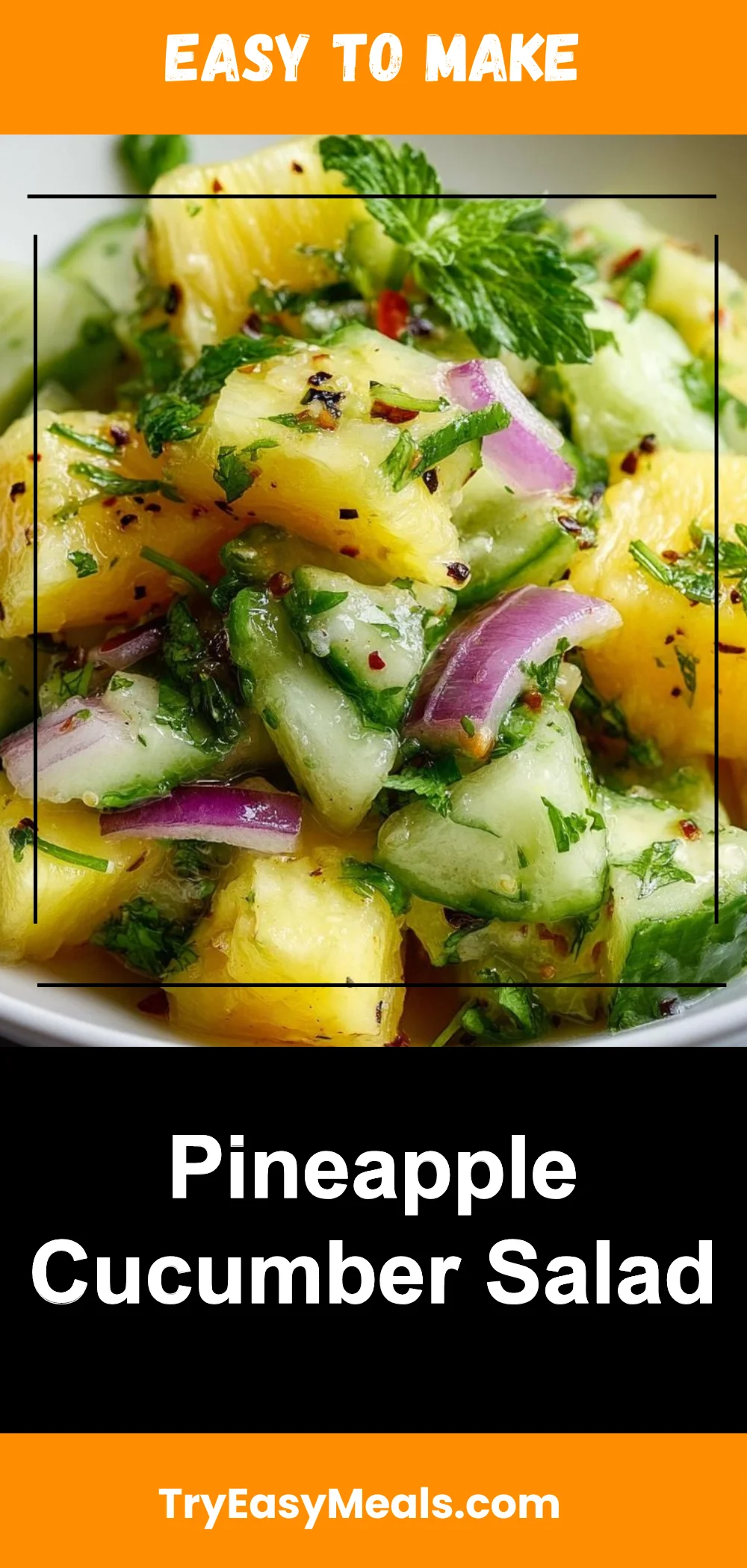 Pineapple Cucumber Salad