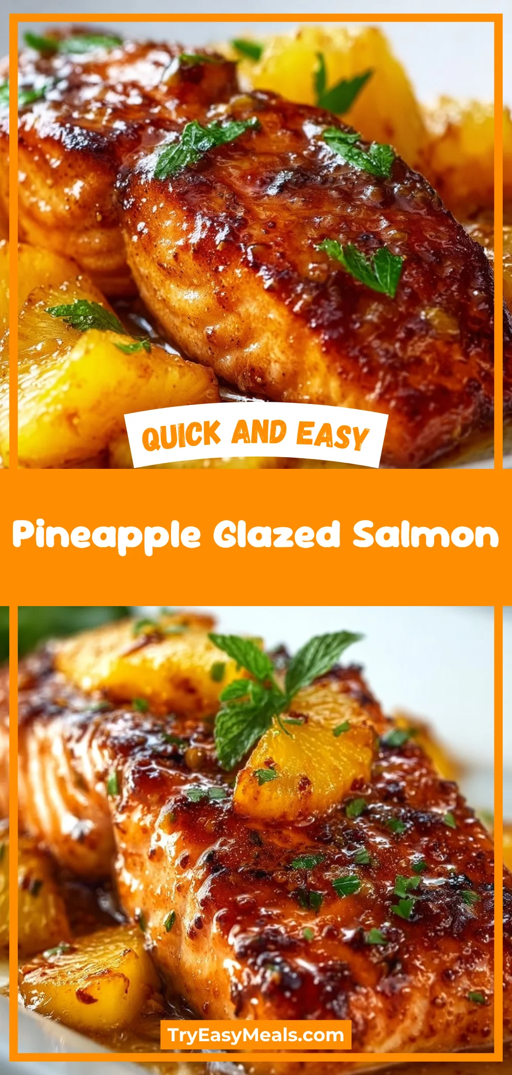 Pineapple Glazed Salmon