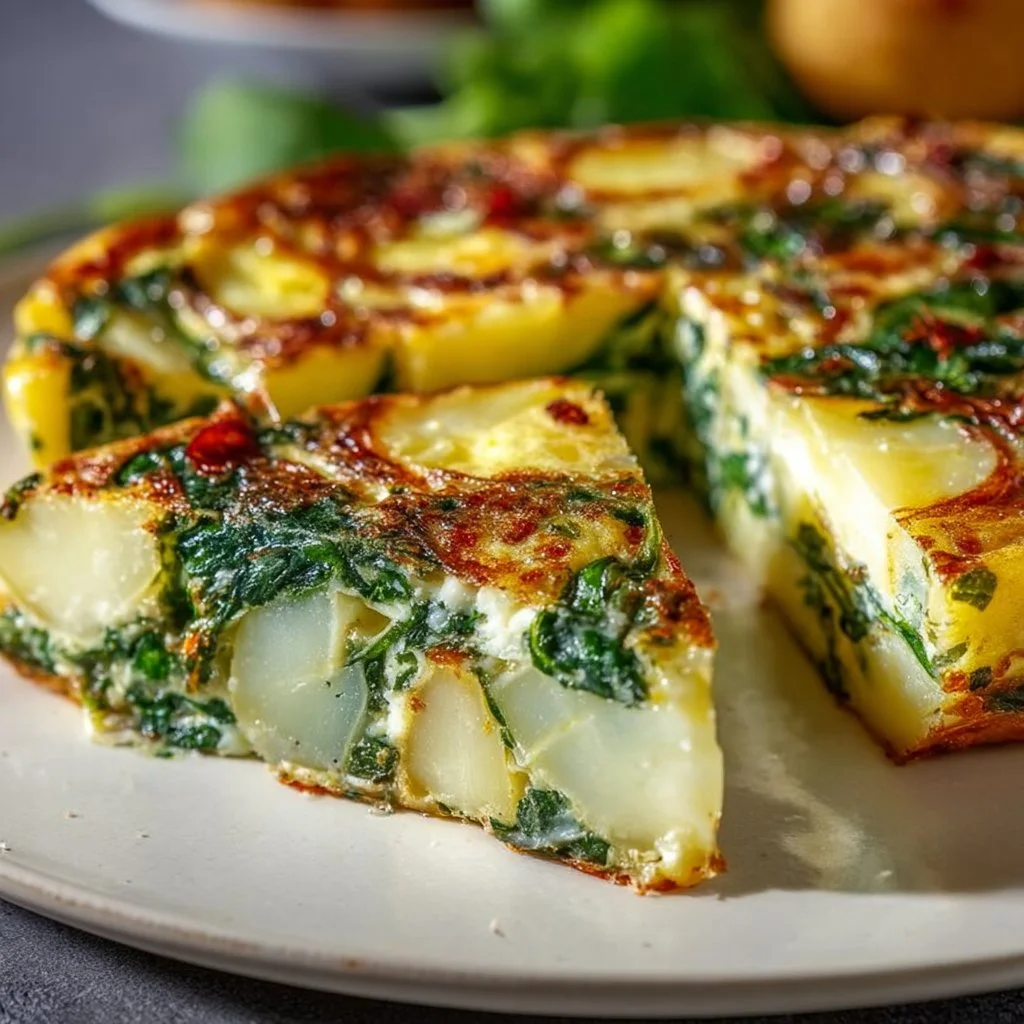 Potato & Spinach Frittata