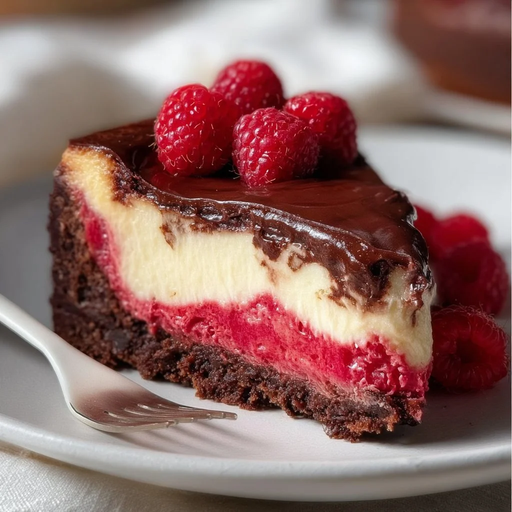 Raspberry Brownie Cheesecake: A Delight for Every Occasion!