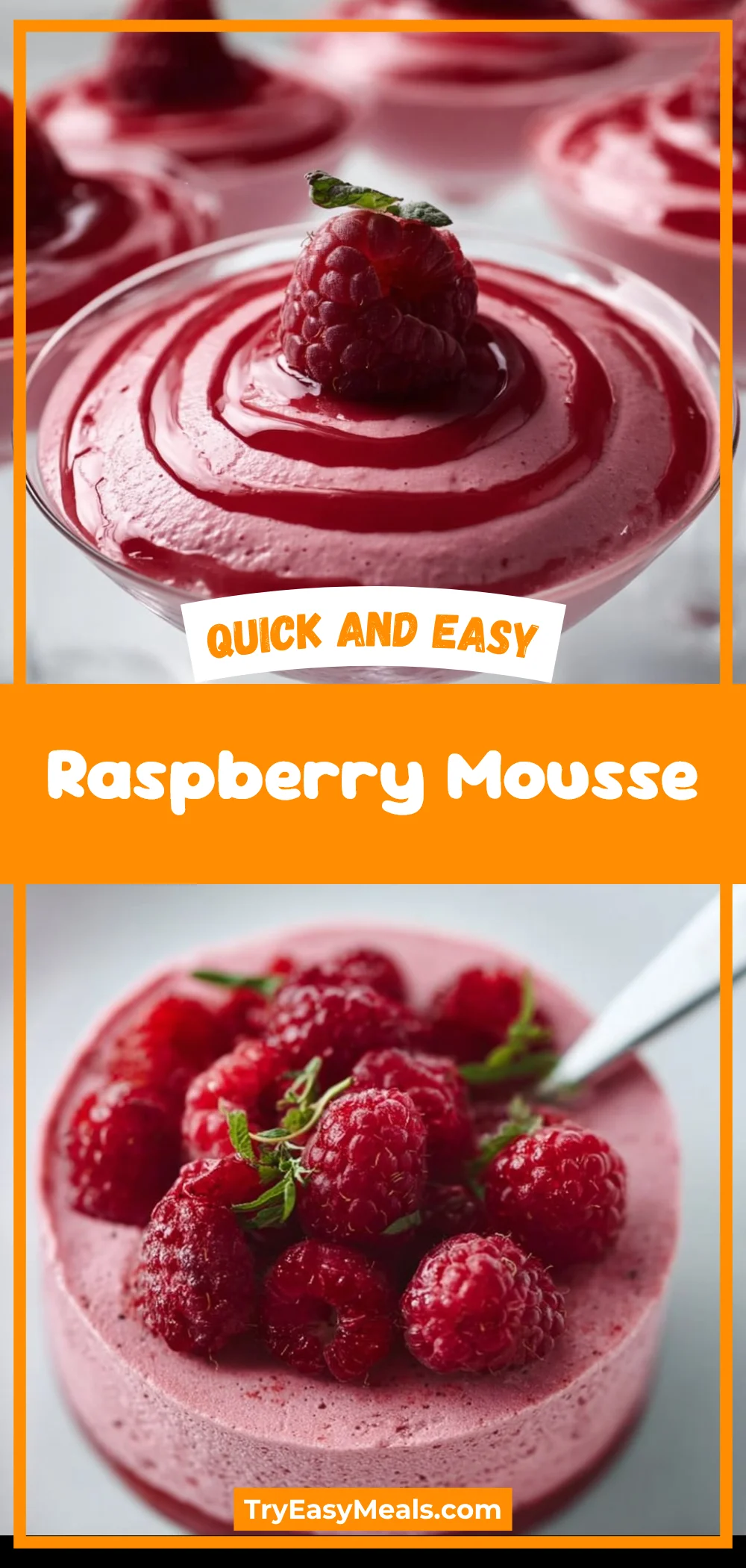 Raspberry Mousse