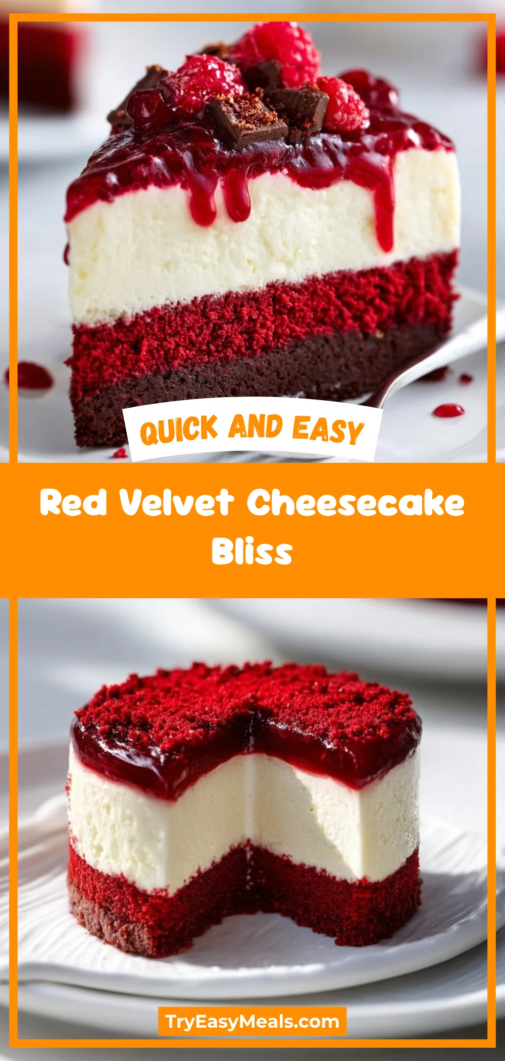 Red Velvet Cheesecake Bliss