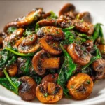 sauteed mushrooms with spinach 2026 01 25 134248