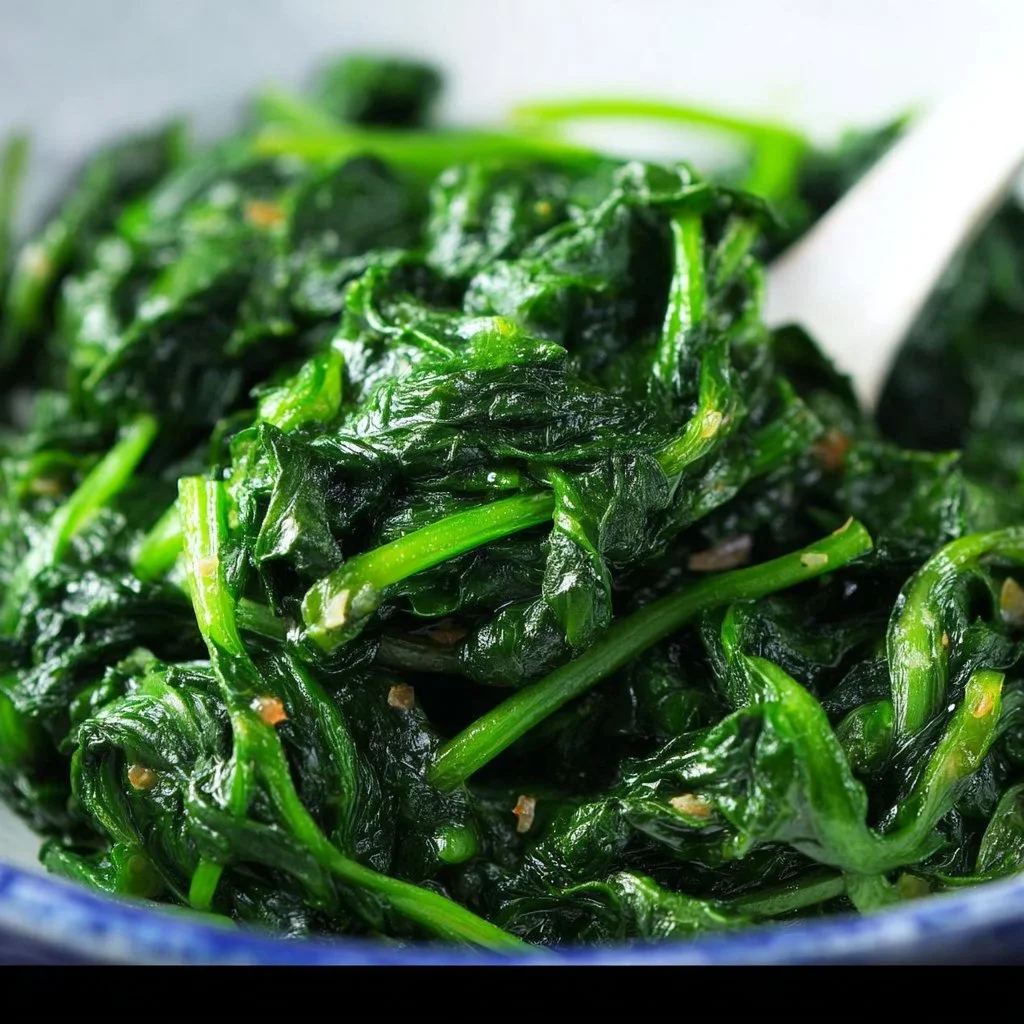 Quick and Easy Sautéed Spinach